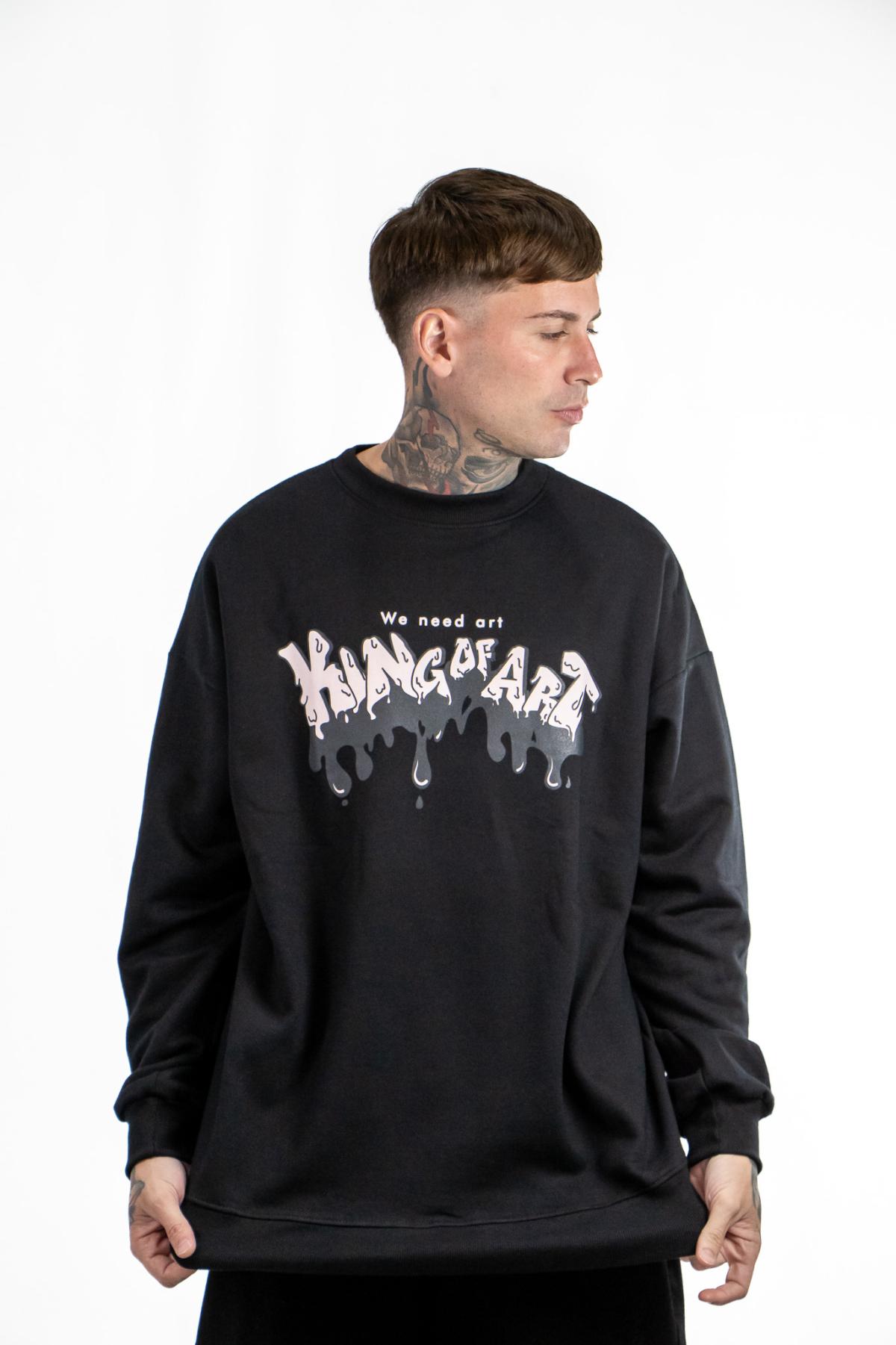 Buzo King Of Art H Essential Negro X5
