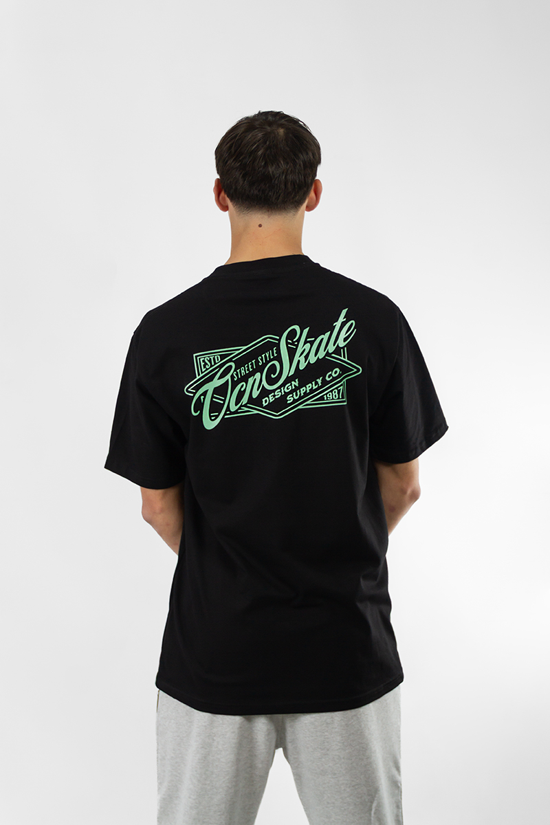 Remera Ocn Hombre Original Negro 7016H