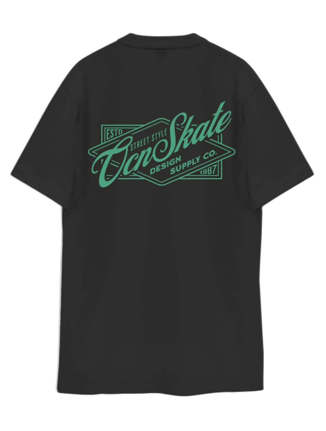 Remera Ocn Hombre Original Negro 7016H