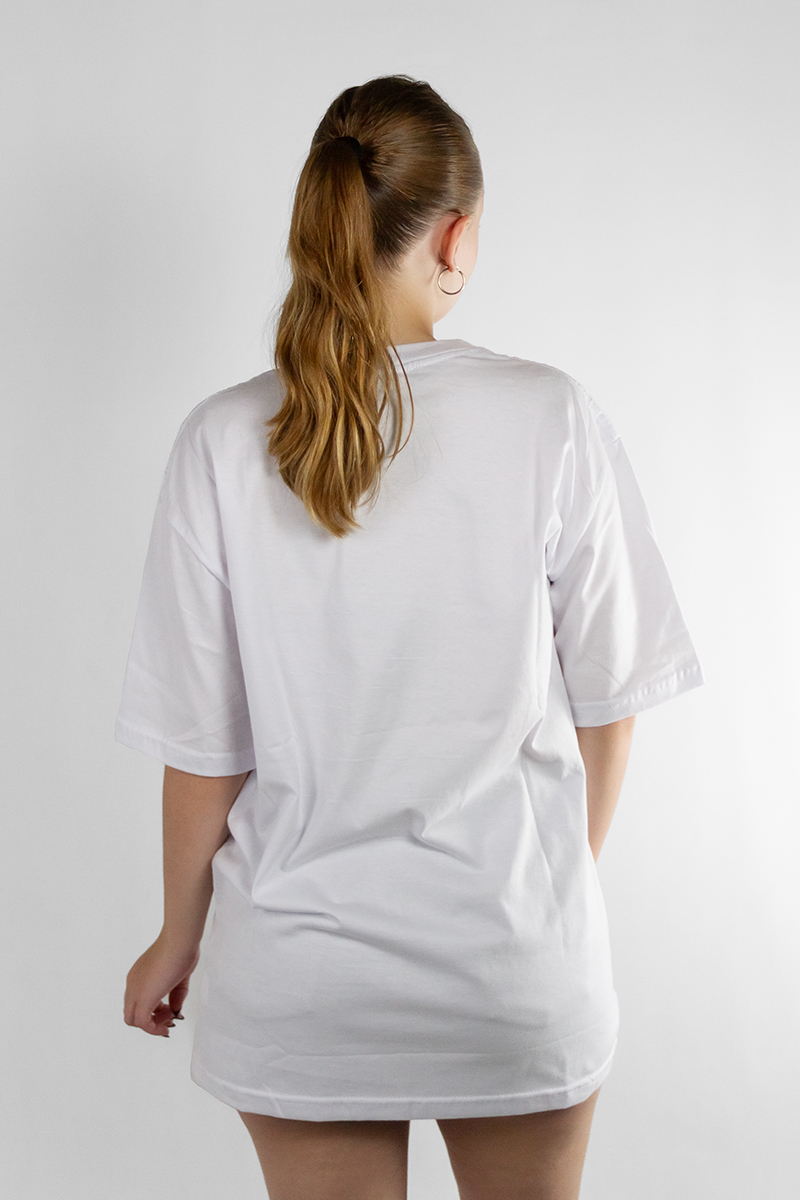 Remera Ocn Mujer Over Tee Blanco P5