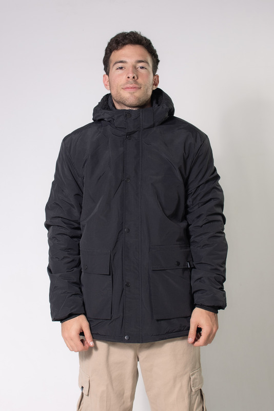 Campera Ocn Hombre Covert Imp Negro