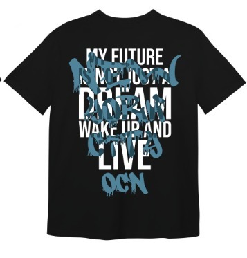 Remera Ocn Kids Vandals Negro 701Q0