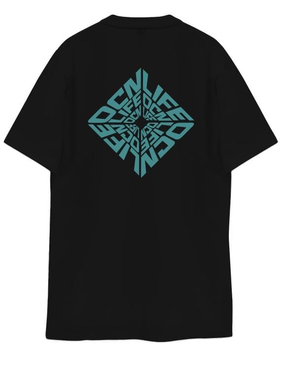 Remera Ocn Kids Premium Negro 701S6