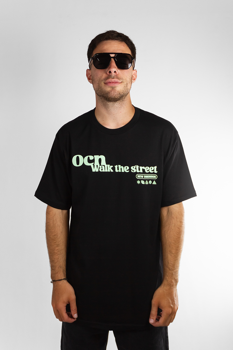 Remera Ocn Hombre Original Negro E7