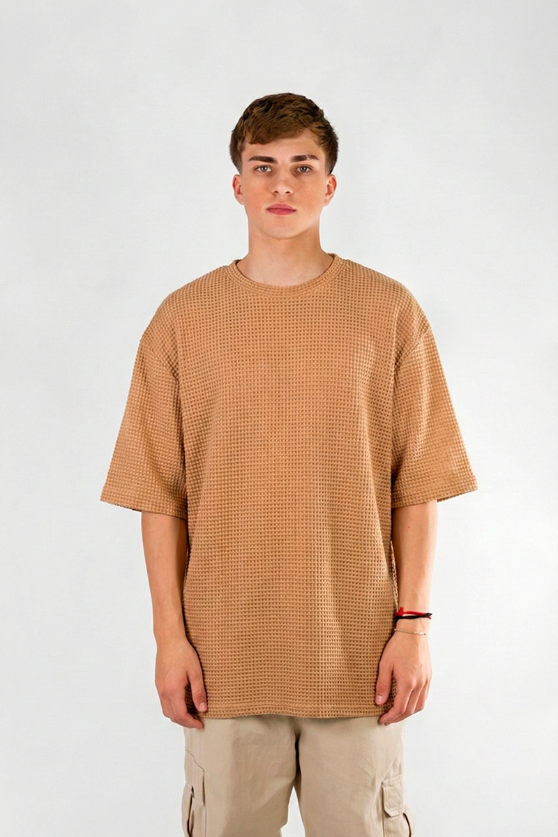 Remera Ocn Sole Camel