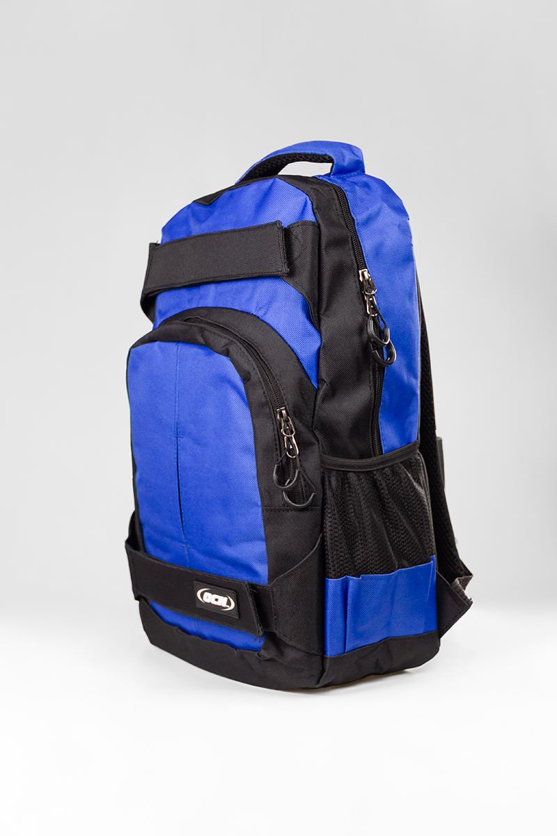 Mochila Ocn Porta Skate Azul