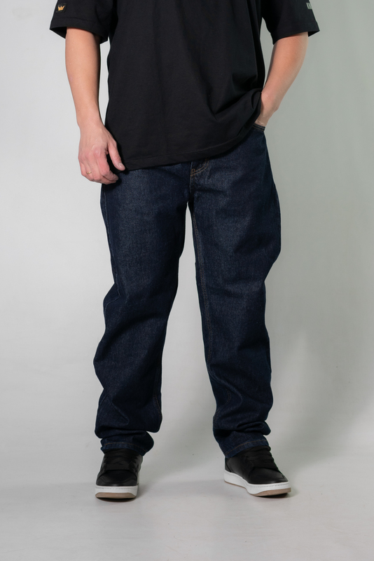 Jean Ocn Hombre  Loose Brad Arr Azul