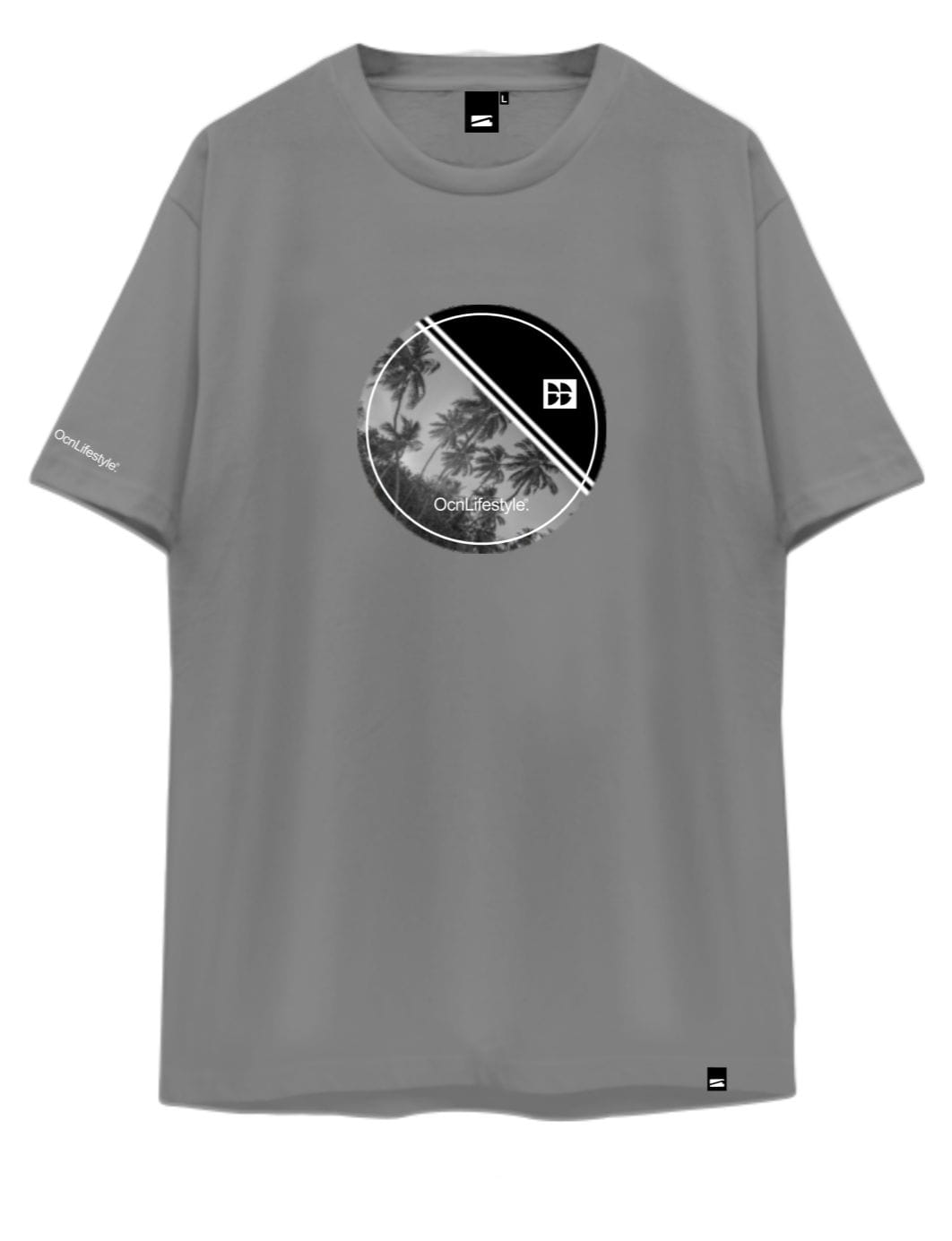 Remera Ocn Hombre Premium Gris 7F2D7