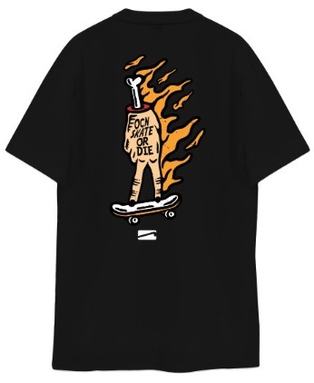 Remera Ocn Kids Premium negro 701P4