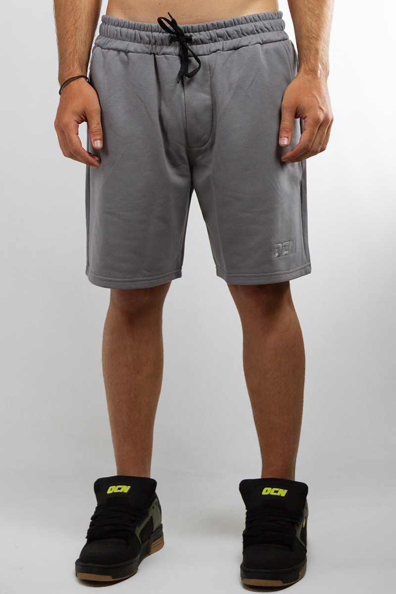 Bermuda Ocn Hombre Sport Gris P. X2