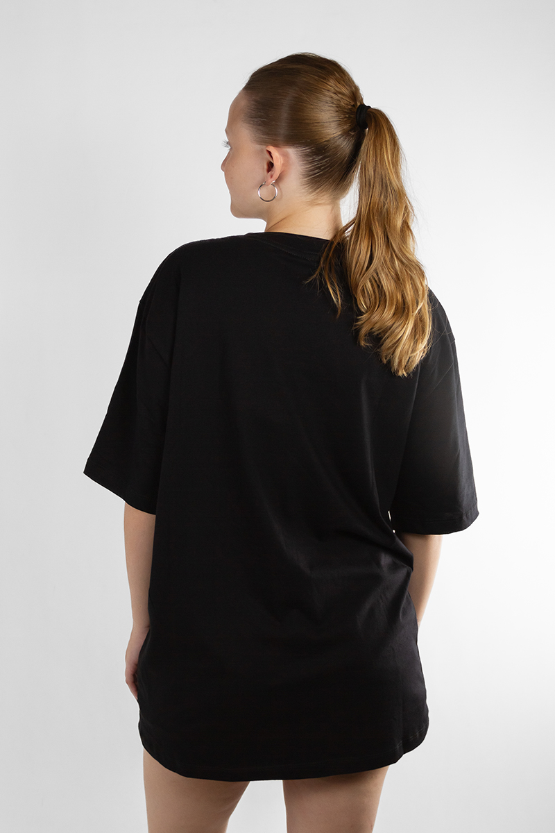 Remera Ocn Mujer Ice Print Negro I1