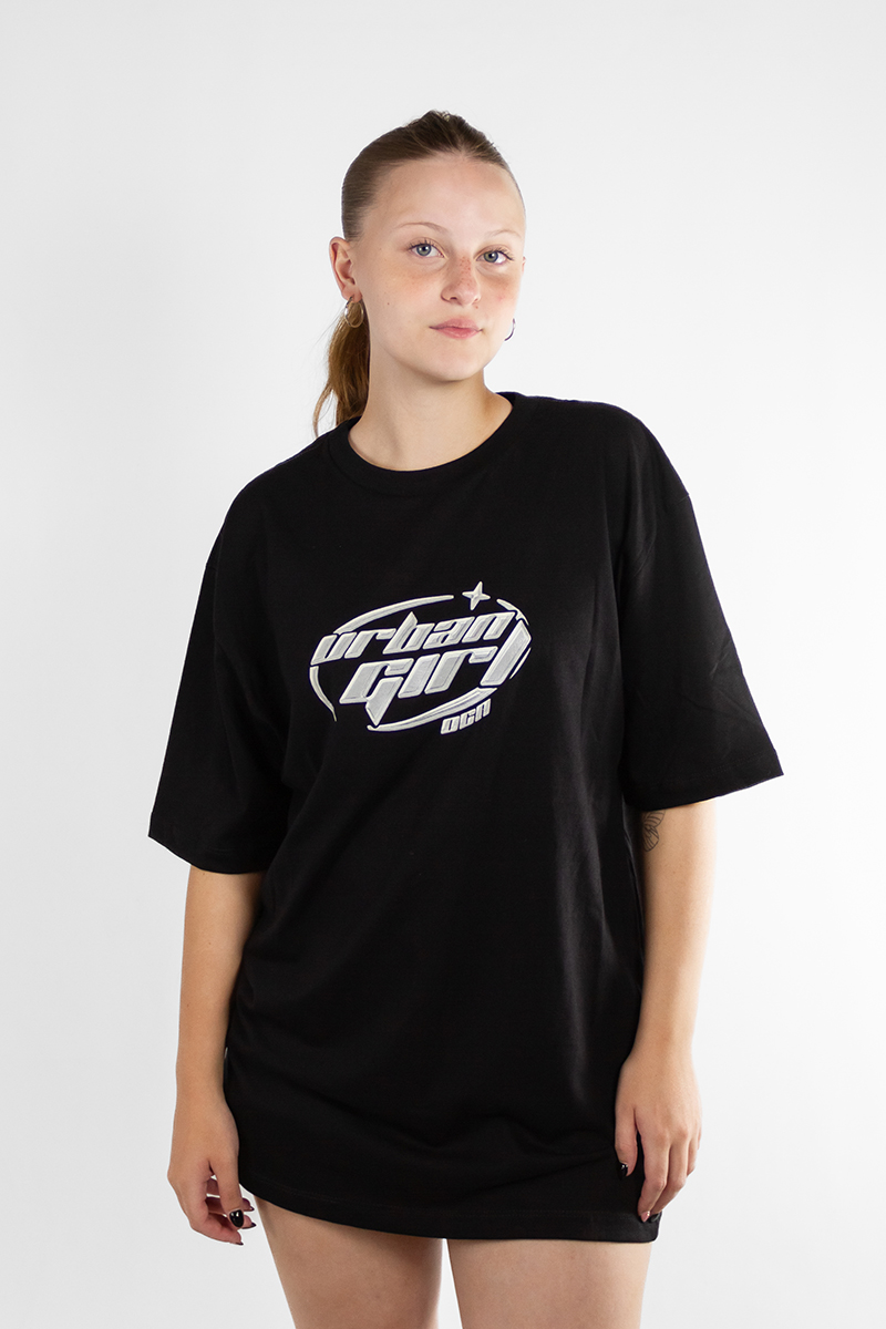 Remera Ocn Mujer Ice Print Negro I1