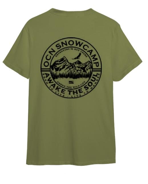 Remera Ocn Verde Kids Premium 6371K
