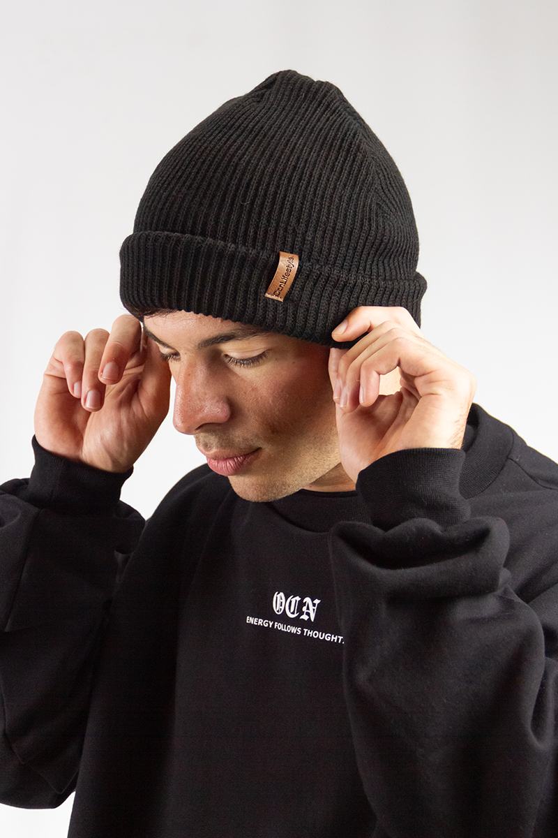 Gorro De Lana Ocn Large Negro 601