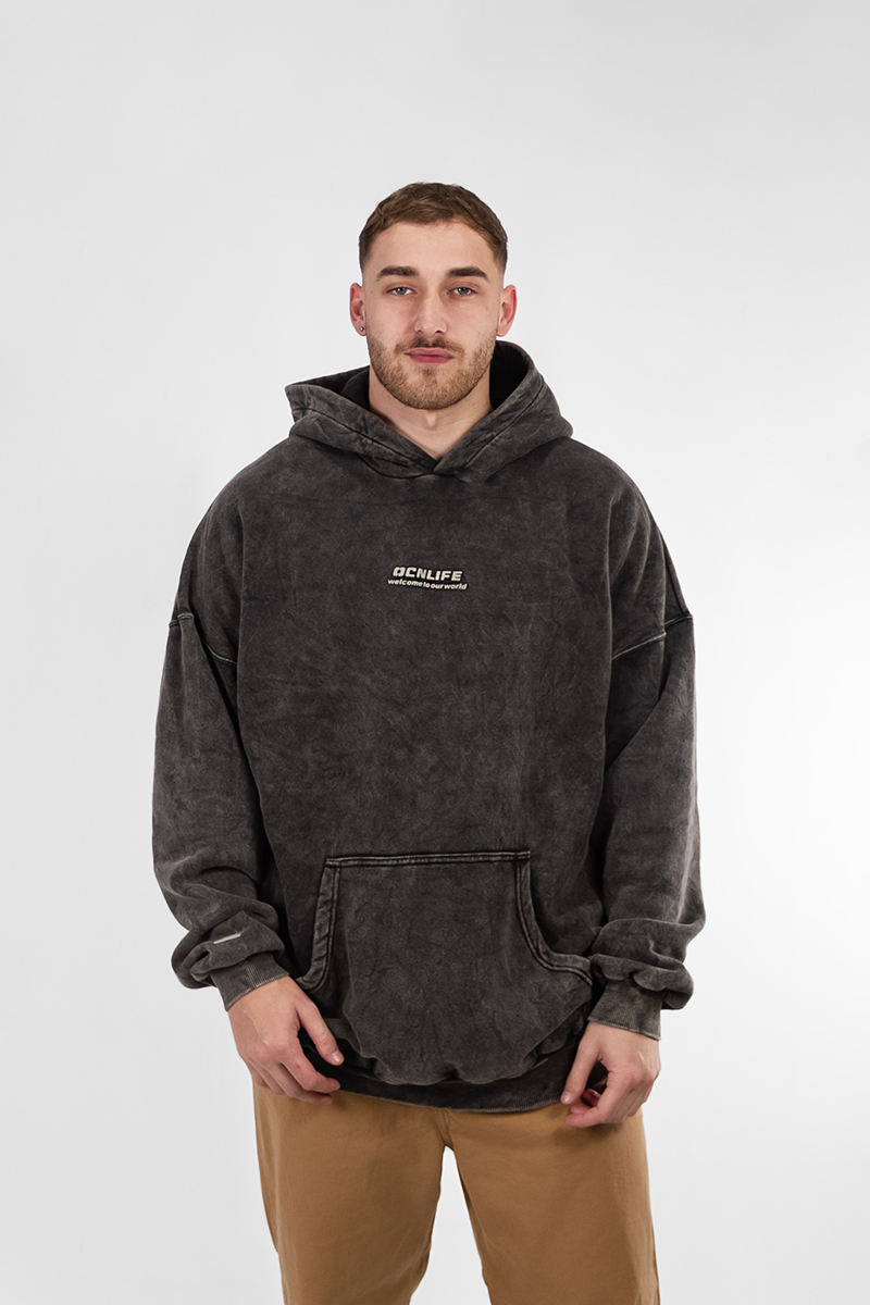 Buzo Ocn Hombre U Canguro Dye Oversize 645