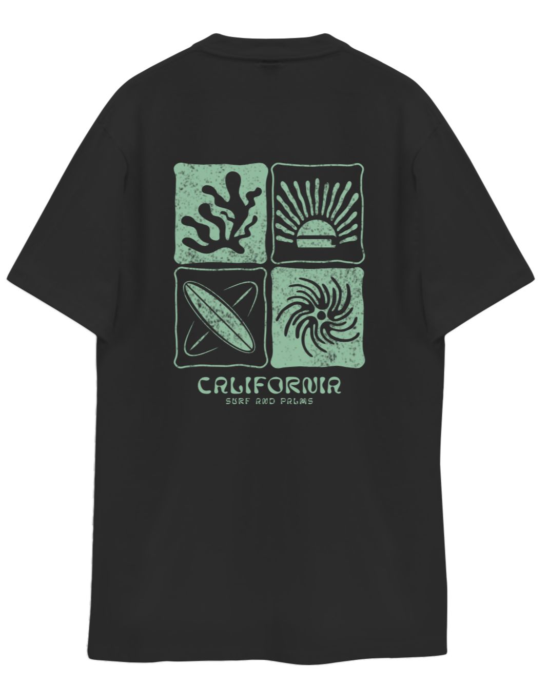 Remera Ocn hombre Original Regular Negro 7011J