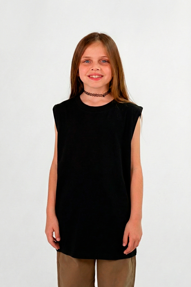Musculosa Ocn  Mullet Negro