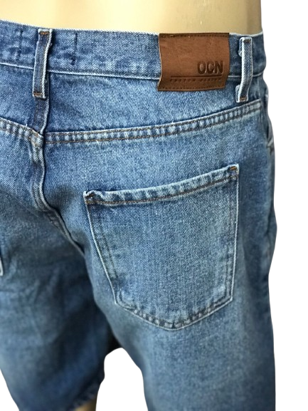 Bermuda Ocn Hombre Straight Azul 716