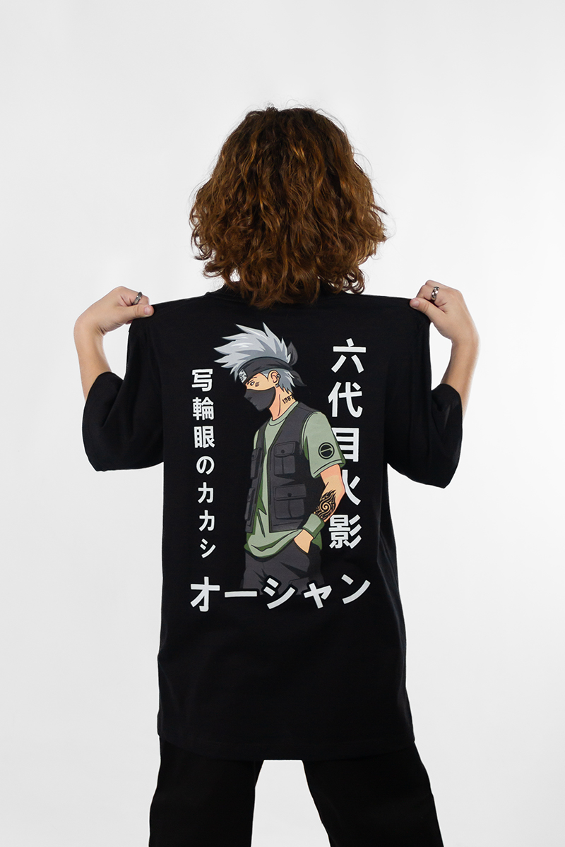 Remera Ocn Kids Tributo Oversize Negro 7014L