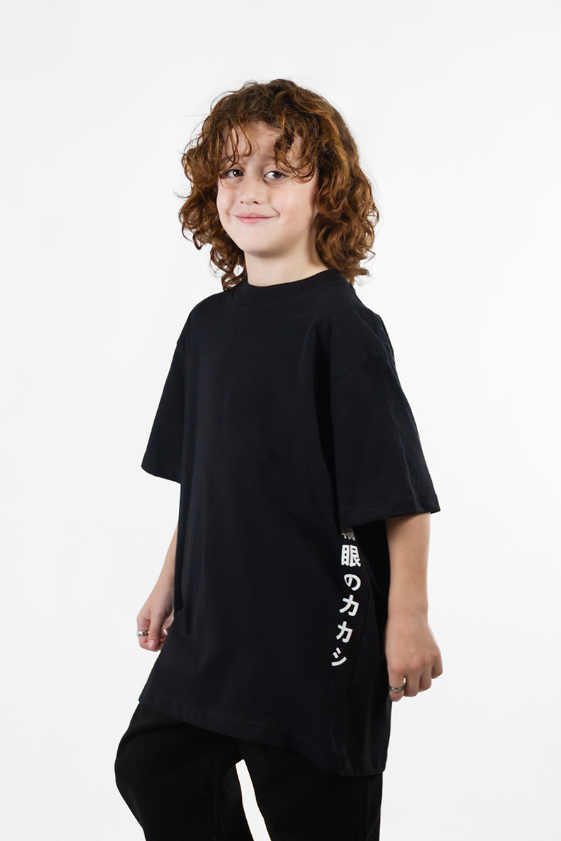 Remera Ocn Kids Tributo Oversize Negro 7014L