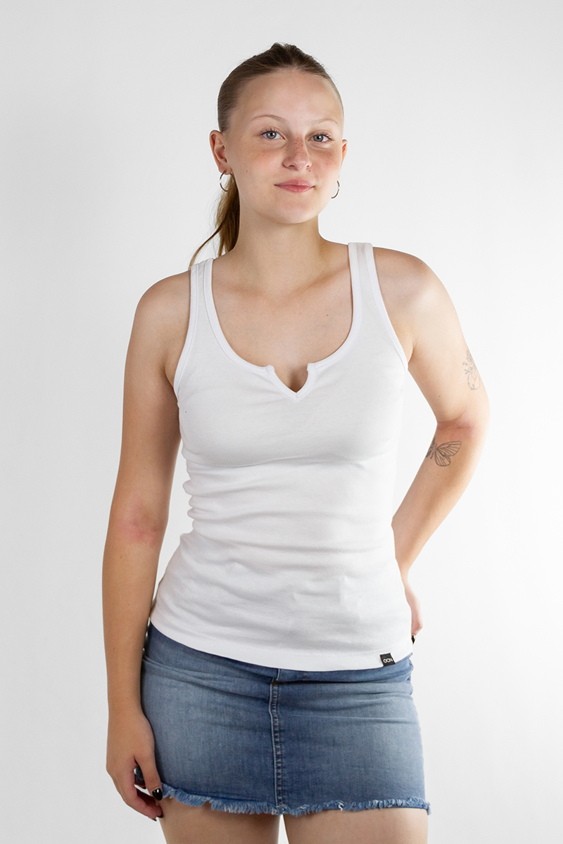 Musculosa Ocn Mujer Uma Long blanco