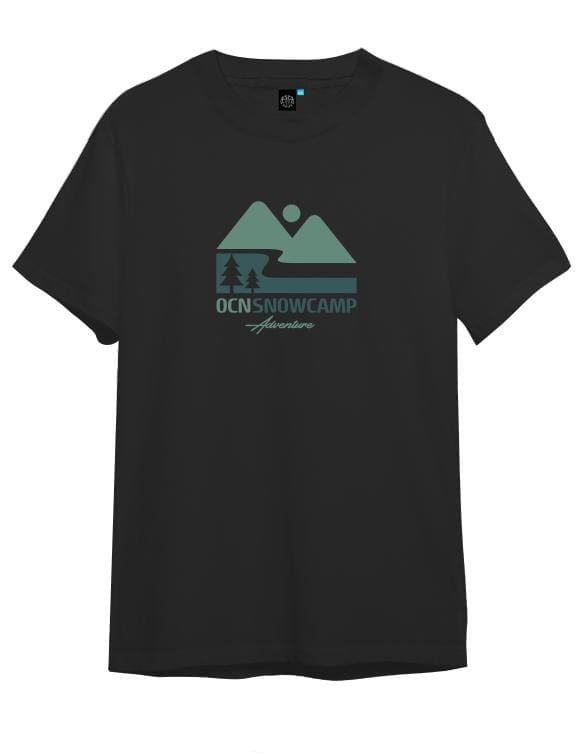 Remera Ocn Hombre Original Negro D2