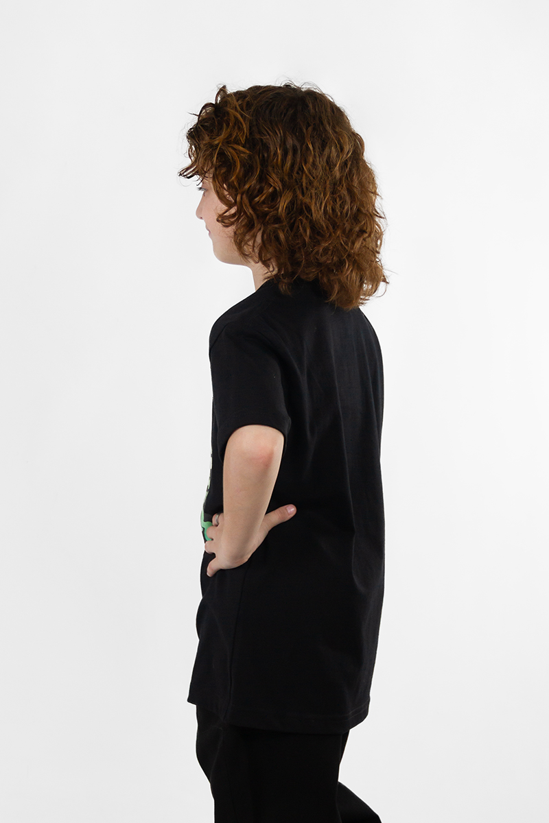 Remera Ocn Kids Original Regular Negro 7010K