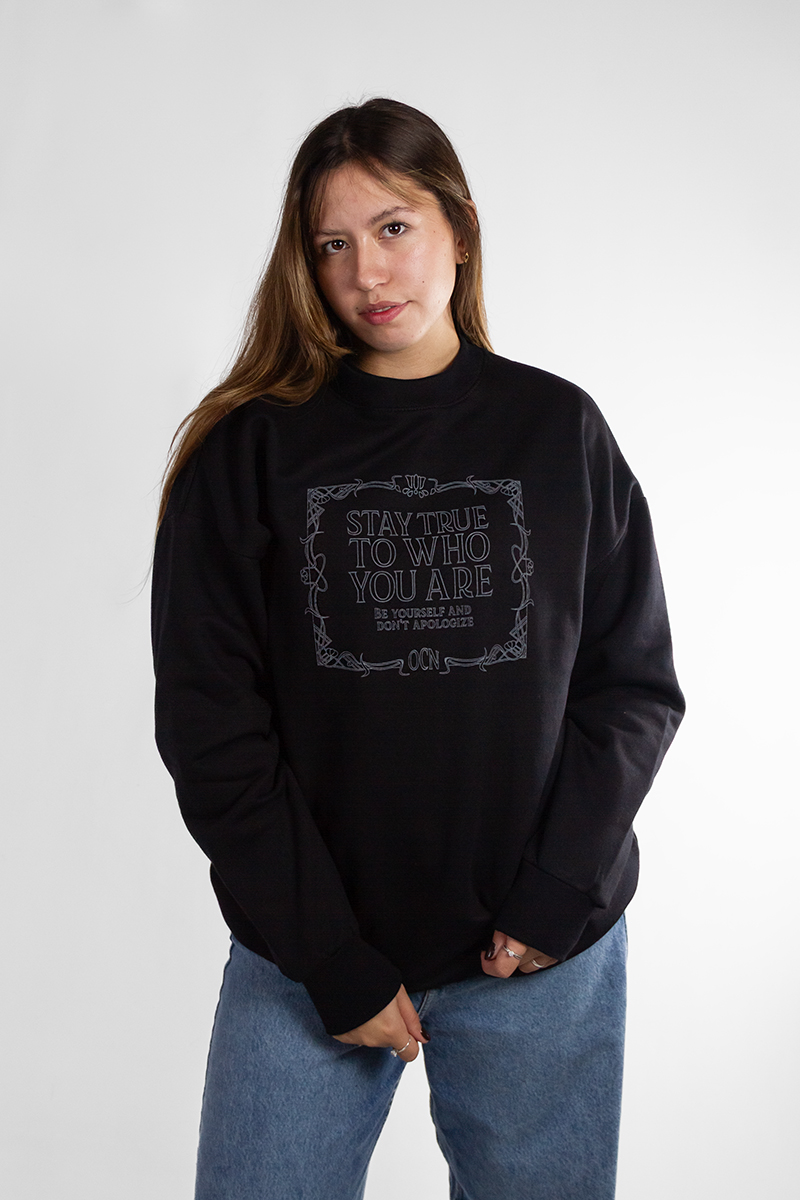 Buzo Ocn Mujer Manilla Negro 601P5