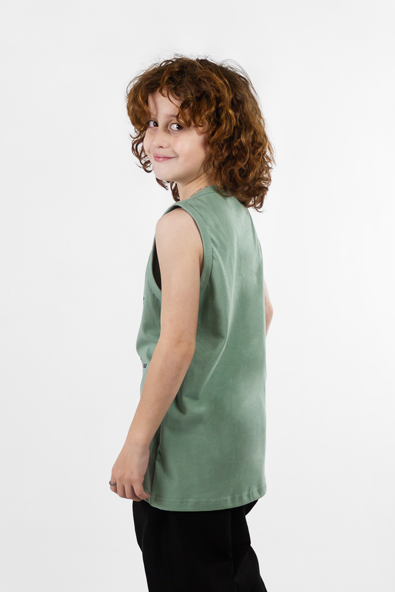 Musculosa Ocn Kids Original Regular Verde 7G204