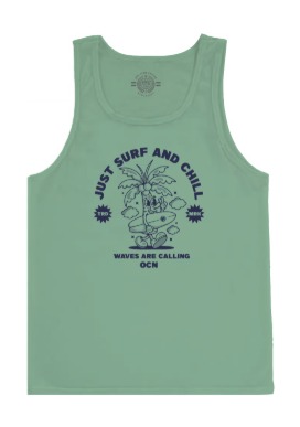 Musculosa Ocn Kids Original Regular Verde 7G204