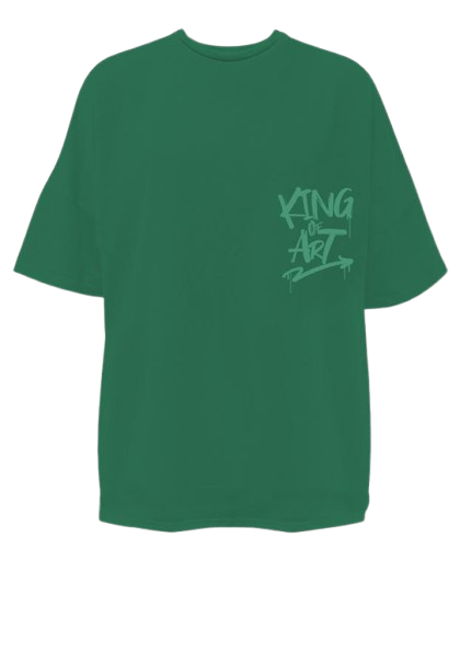Remera King Of Art Hombre Houston Verde 7O69L