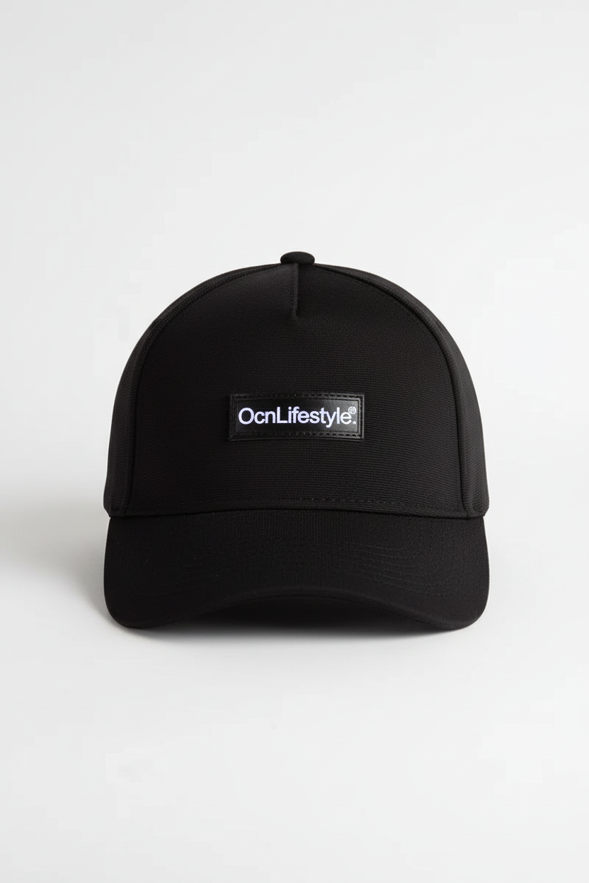 Gorra Ocn Plot Negro