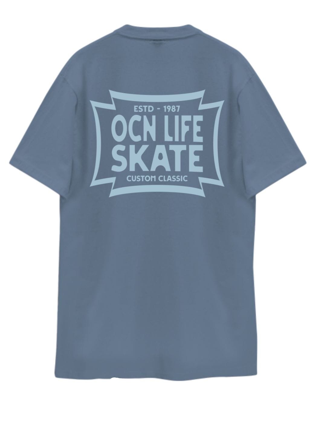 Remera Ocn Hombre Original Celeste 7G1F5