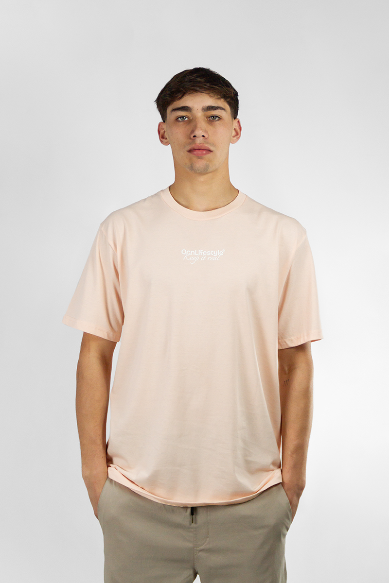 Remera Ocn Hombre Rosa 7F1G6 Premium