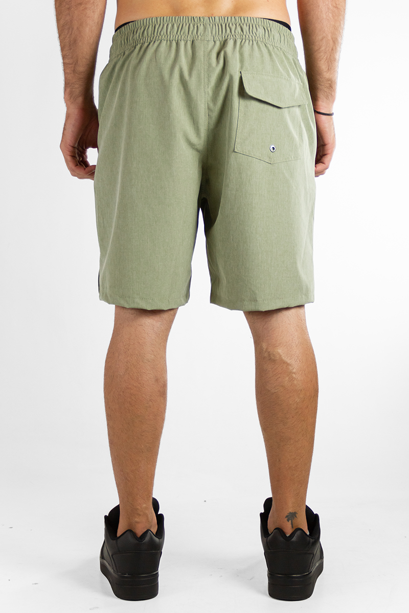 Short Ocn Hombre Arrecife Ls 18 Verde