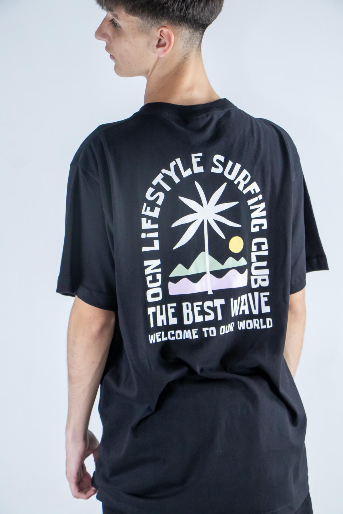 Remera Ocn Hombre Premiun Negro (K9)