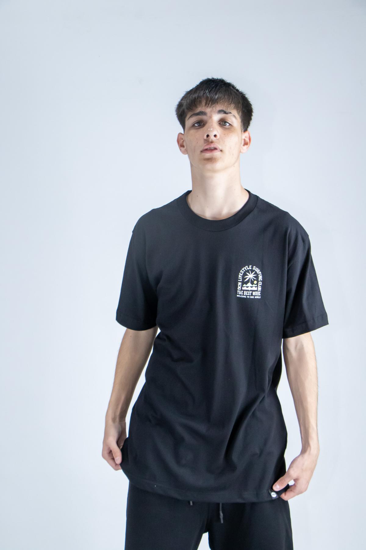 Remera Ocn Hombre Premiun Negro (K9)