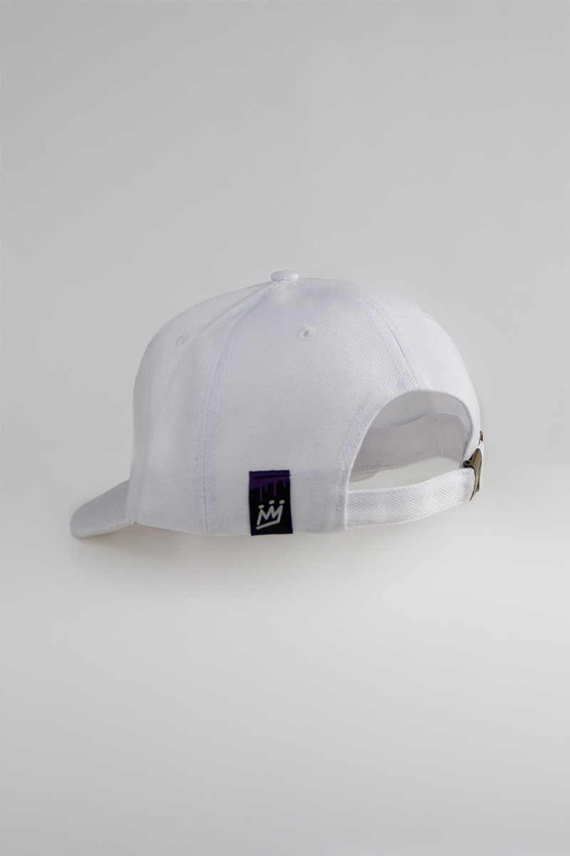 Gorra King Of Art Lisa Bordada Koa Blanco