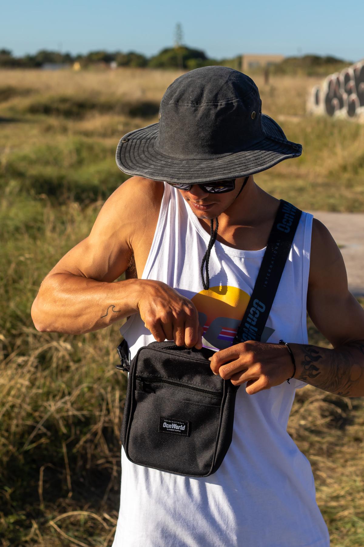 Morral Ocn Unixes Crossbody Negro