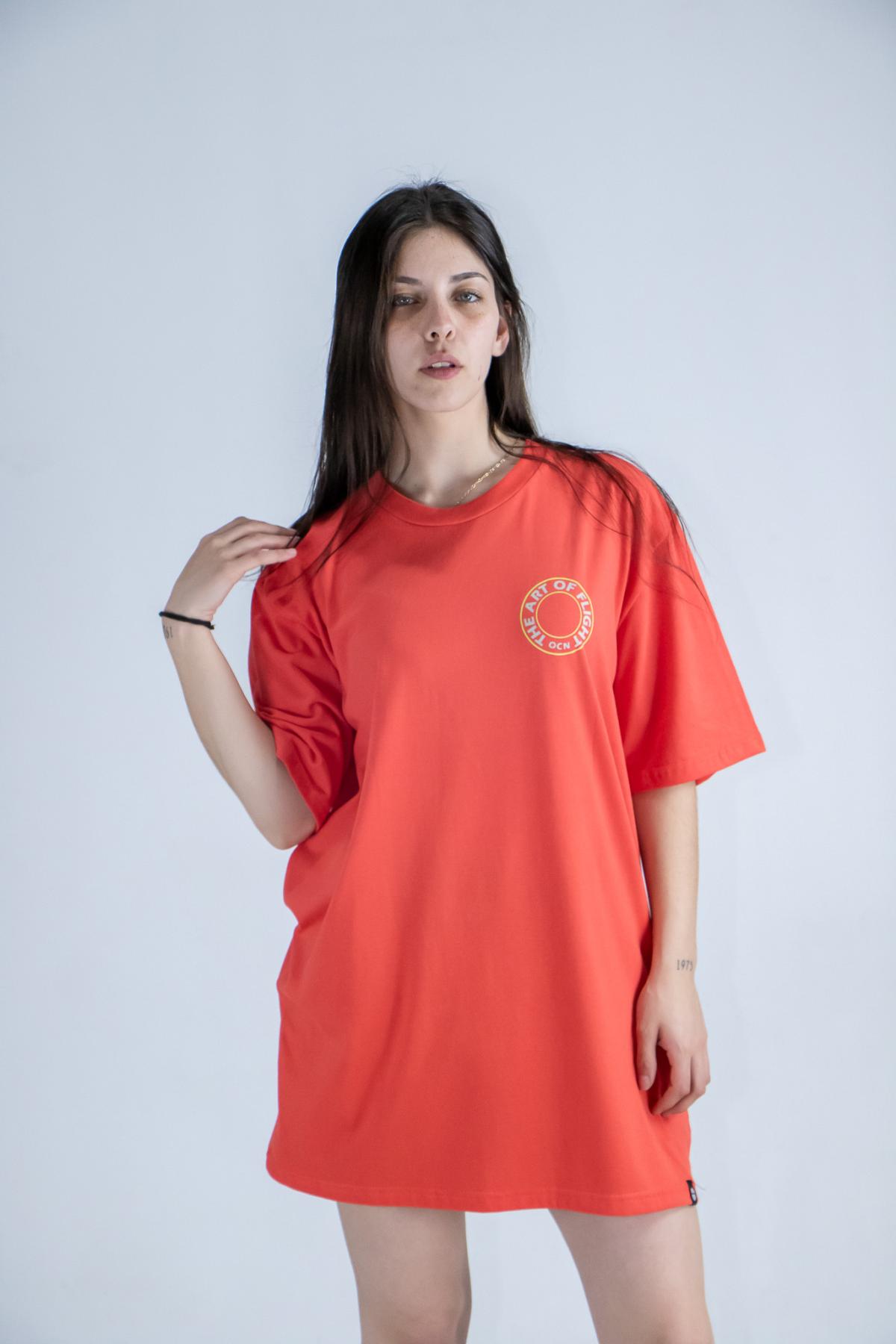 Remera Ocn Unisex Premiun Rojo (K3)