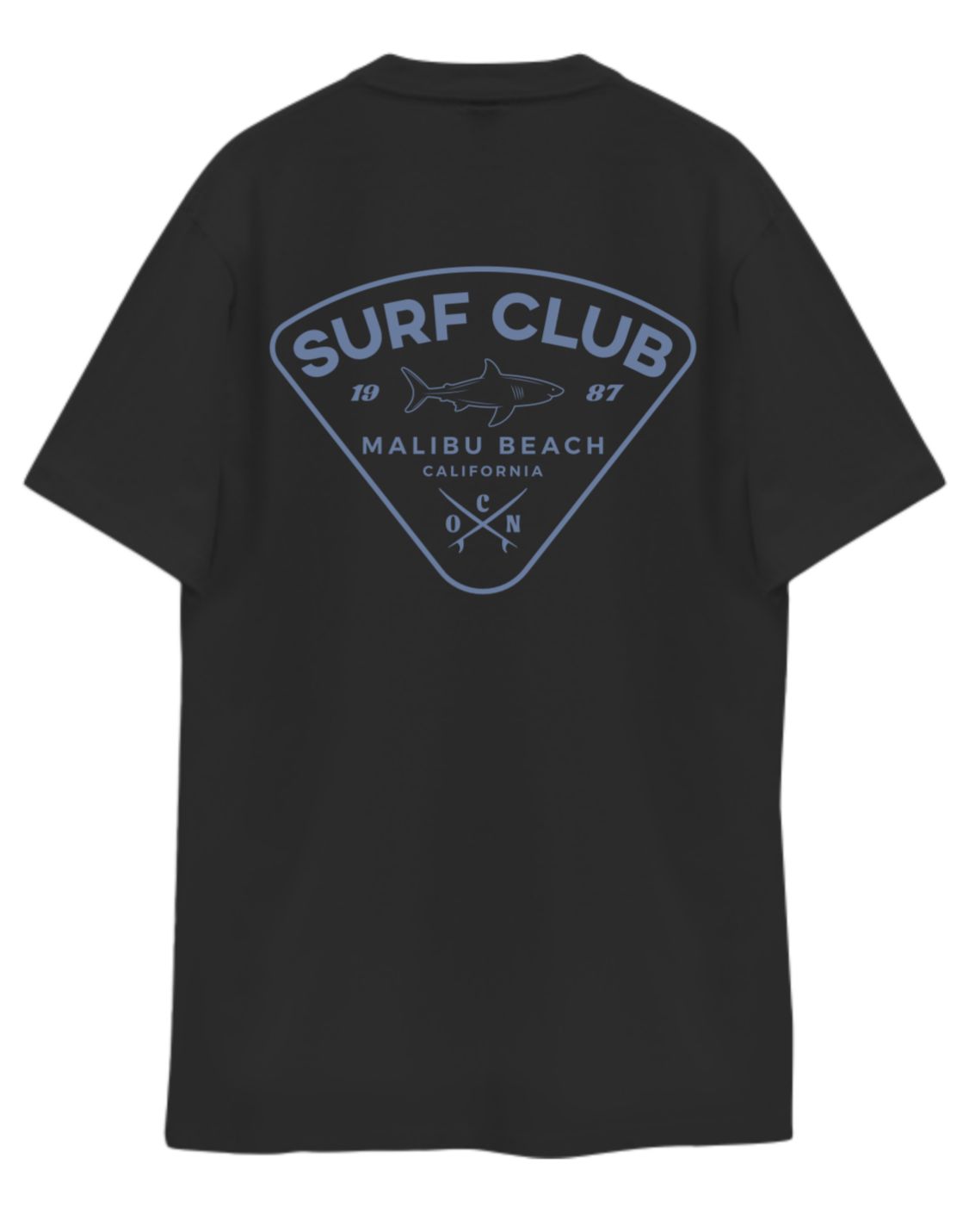 Remera Ocn Hombre Original Regular Negro 701L2