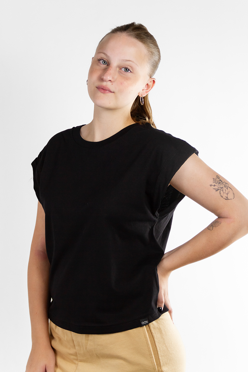 Remera Ocn Mujer Rmc Wide Sleeve Negro