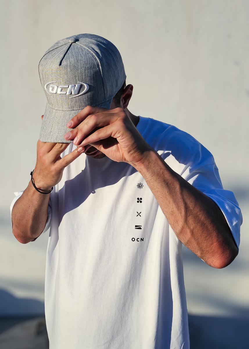 Gorra Ocn Hombre Waves Gris