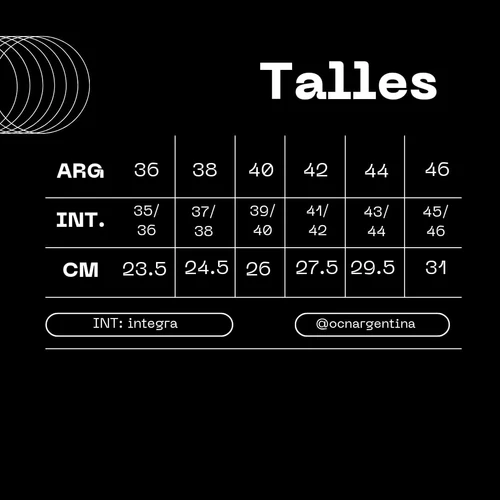 Ojota Ocn Unisex Saona Negro