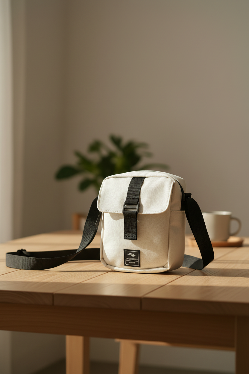 Mini Morral Ocn Brooch Crudo