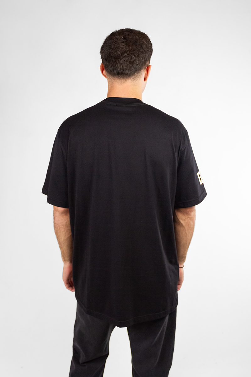 Remera Ocn Hombre Origina Negro Plus Size / Talle Especial