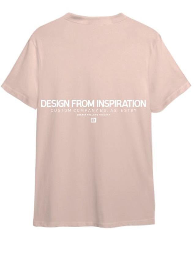 Remera Ocn Hombre Basic Code Relax Rosa 7F1E0