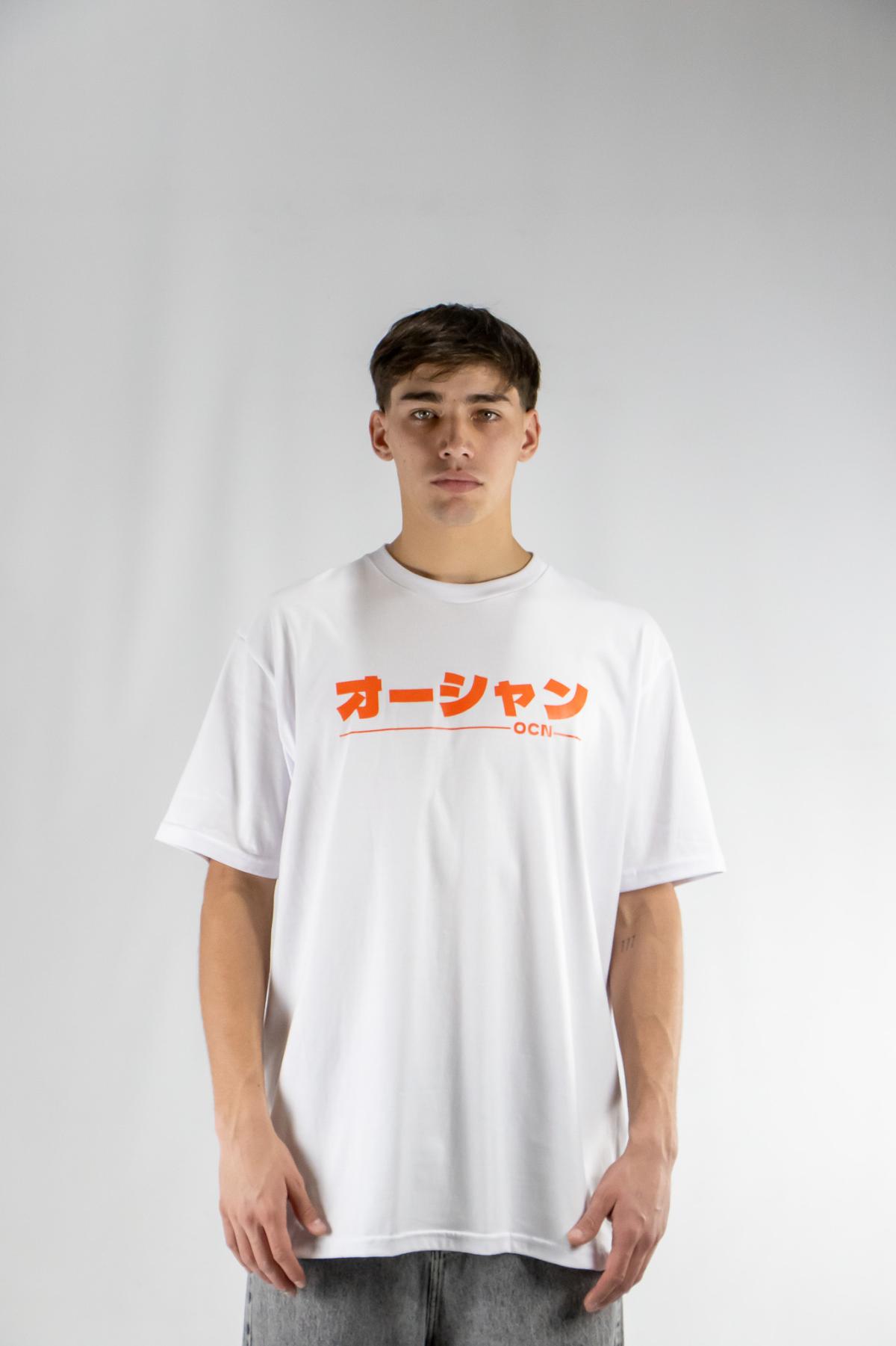 Remera Ocn Hombre Orian Blanco 702K4 RELAX