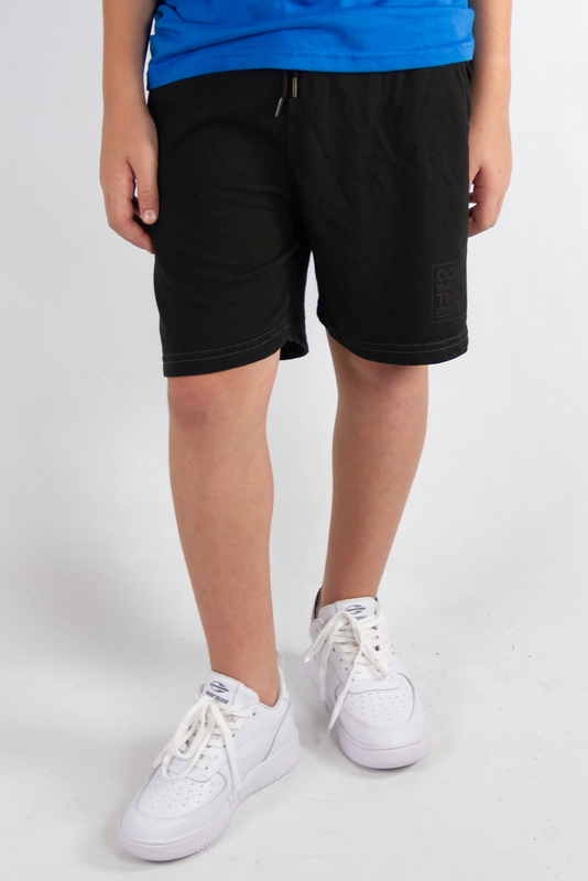 Bermuda Ocn Kids Cracked Wash Gris Oscuro