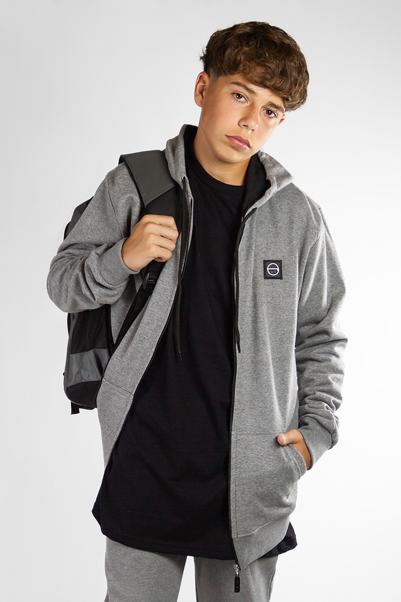 Campera OCN Hombre College Melange Medio